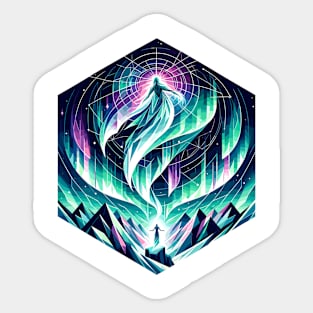 Mystic Aurora: Northern Lights Entity Sticker